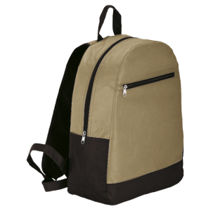 BB0040 - Backpack with Front Zip Pocket - Non-Woven