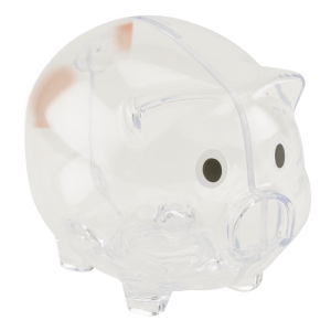 BD0012 - Plastic Piggy Bank
