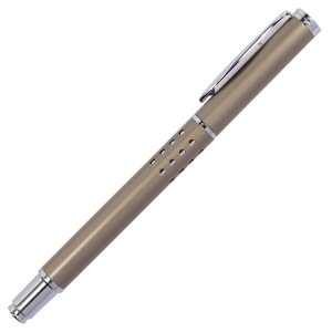 Wavy Clip Brass Rollerball Pen
