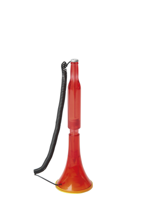 Bottle Shaped Standing Plastic Pen