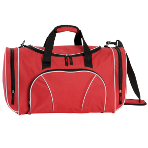 BB0137 - Sports Bag with White Piping
