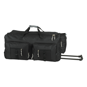 Dual Front Pocket Rolling Travel Duffel