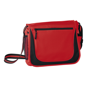 BB0166 - Messenger Bag with Coloured Stripe Strap