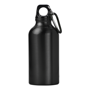 BW7552 - 400ml Aluminium Water Bottle with Carabiner Clip