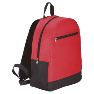 Backpack with Front Zip Pocket Non-Woven
