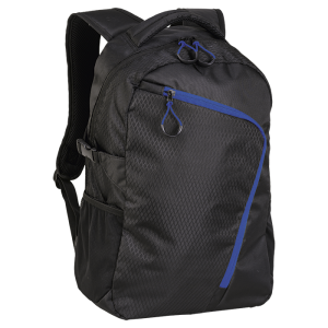 Backpack With Curved Contrast Zip