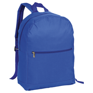 Arch Design Backpack With Zippered Front Pocket