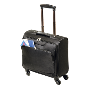 600D Laptop Trolley Bag with Four Wheels