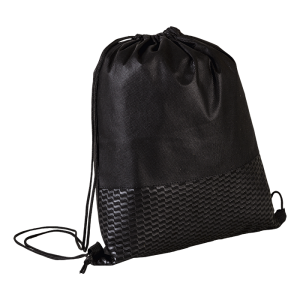 Wave Design Drawstring Bag Non-Woven