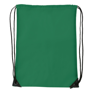 Drawstring Bag With Black Corners