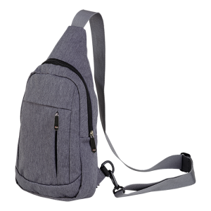Melange Shoulder Bag With Front Pocket