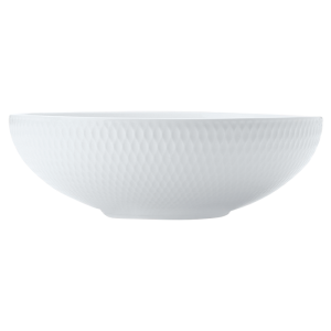 White Basics Diamonds Coupe Bowl