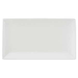 White Basics Rectangular Platter