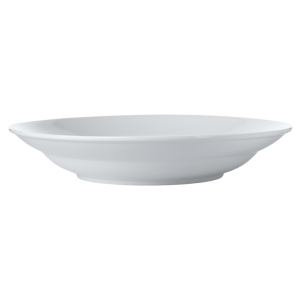 White Basics Rim Serving Bowl