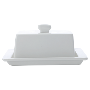 White Basics Square Covered Butter