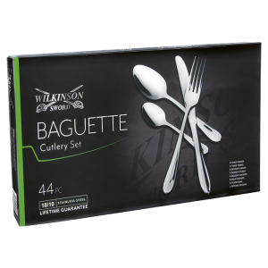 Baguette 44 Piece Cutlery Set