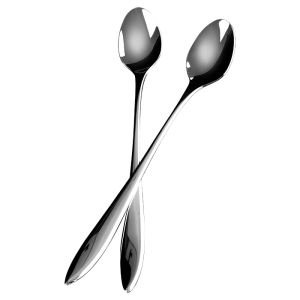 Teardrop 6 Piece Soda Spoon Set