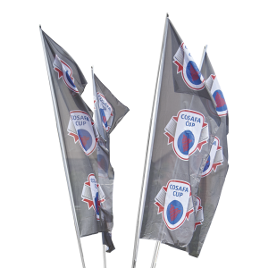 Corporate Flag Single Sided Digital