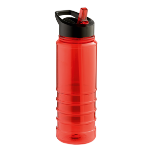 750ml Solid Coloured Tritan Bottle With Straw