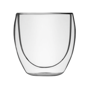 Elegant Double Wall Glass Mug in Gift Box