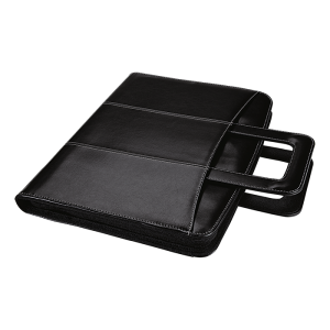 Zippered Binder with Extending Carry Handle