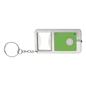 Keychain with Bottle Opener and LED Light