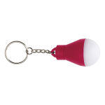 Light Bulb Shaped Keychain