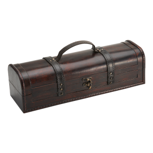Single Wooden Wine Carry Case