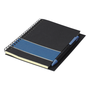 Coloured Stripe Notebook with Pen