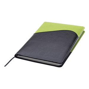 Colour Accent Wave Design Notebook