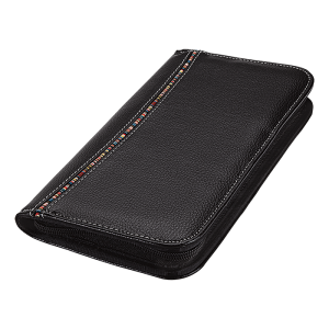 Tribal Stripe Zippered Passport Wallet