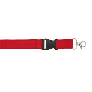 Woven Lanyard with Plastic Buckle