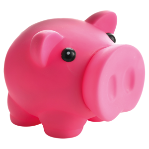 Piggy Bank with Nose Stopper