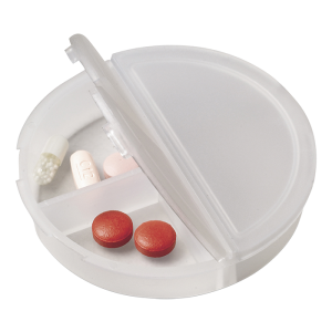 Round 3 Compartment Pill Holder