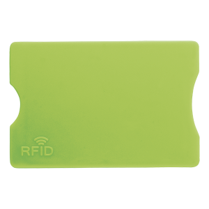 Plastic Card Holder with RFID Protection