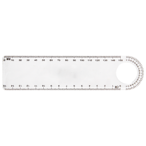 15cm Ruler with Protractor