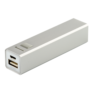 Aluminium Push Button 2200 mAh Powerbank