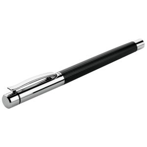 Brass Rollerball Pen with Columned Barrel