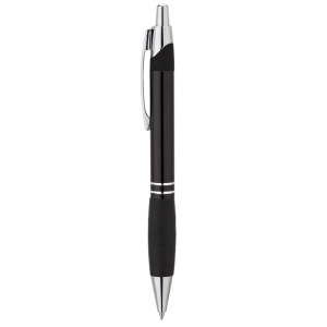 Rubber Grip Aluminium Ballpoint Pen