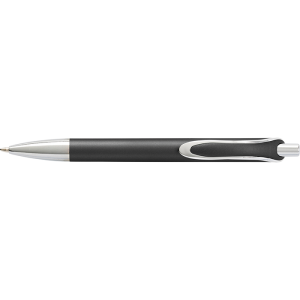 Coloured Barrel Ballpoint Pen with Silver Tip and Clip