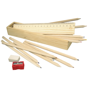 Stationery Set in Wooden Box