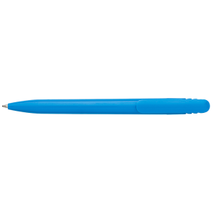 Solid Colour Ballpoint Pen with Matching Coloured Clip