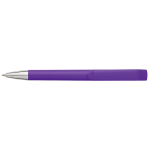 Coloured Barrel Geometric Swan Shaped Ballpoint Pen