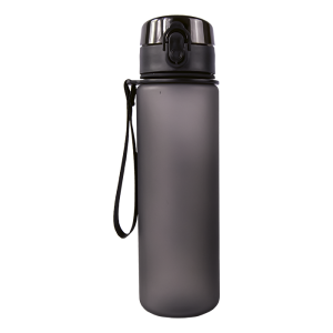 600ml Frosted Cylinder Water Bottle