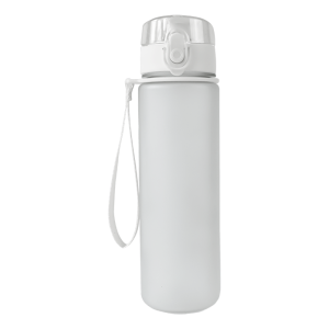 600ml Frosted Cylinder Water Bottle
