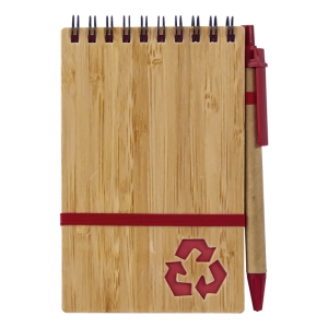 Bamboo Notebook With Pen