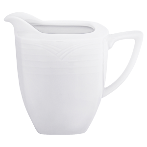 Arctic White Square Milk Jug