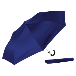 Gents Compact With Leather Handle