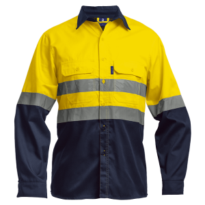 Barron Underground Long Sleeve Safety Shirt
