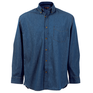 Denver Denim Shirt Long Sleeve Mens